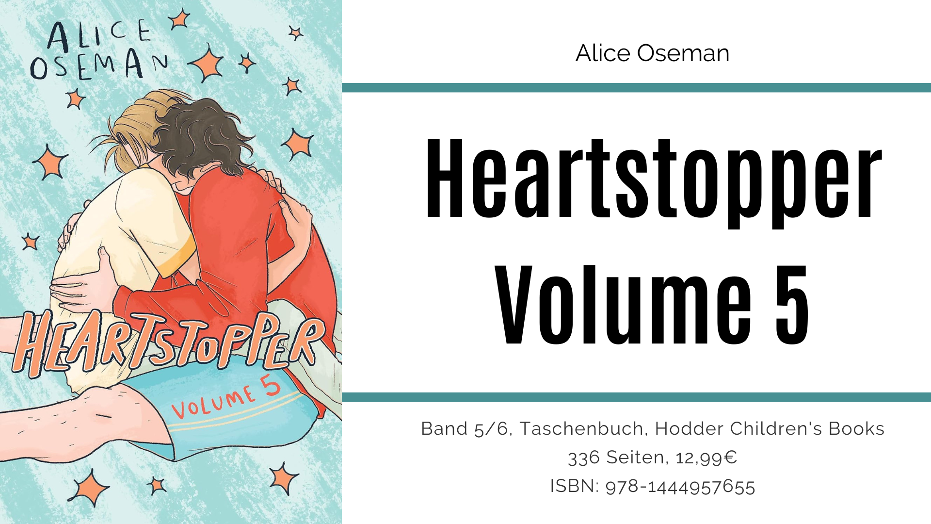 Review] Heartstopper Volume 5 by Alice Oseman 